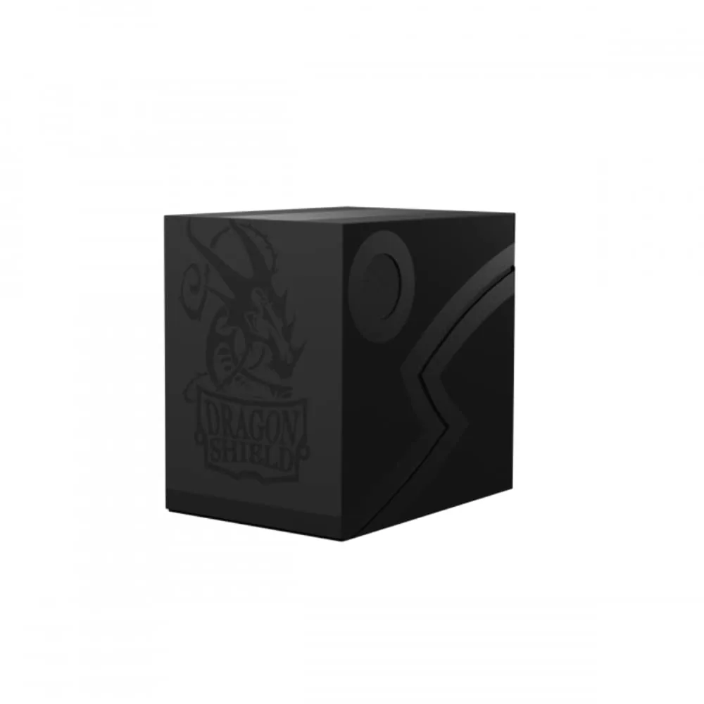 Dragon Shield Double Shell Black Deck Box