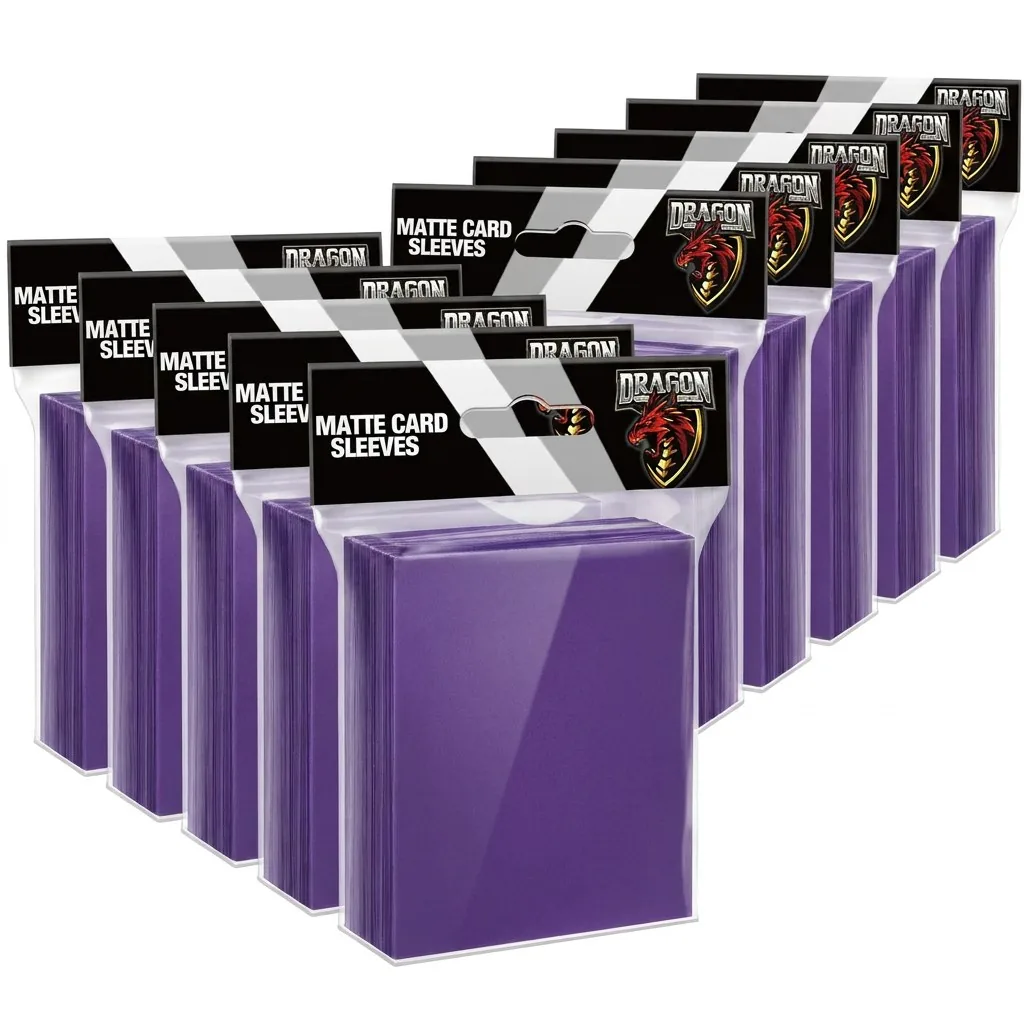 Dragon Shield Matte Amethyst Sleeves