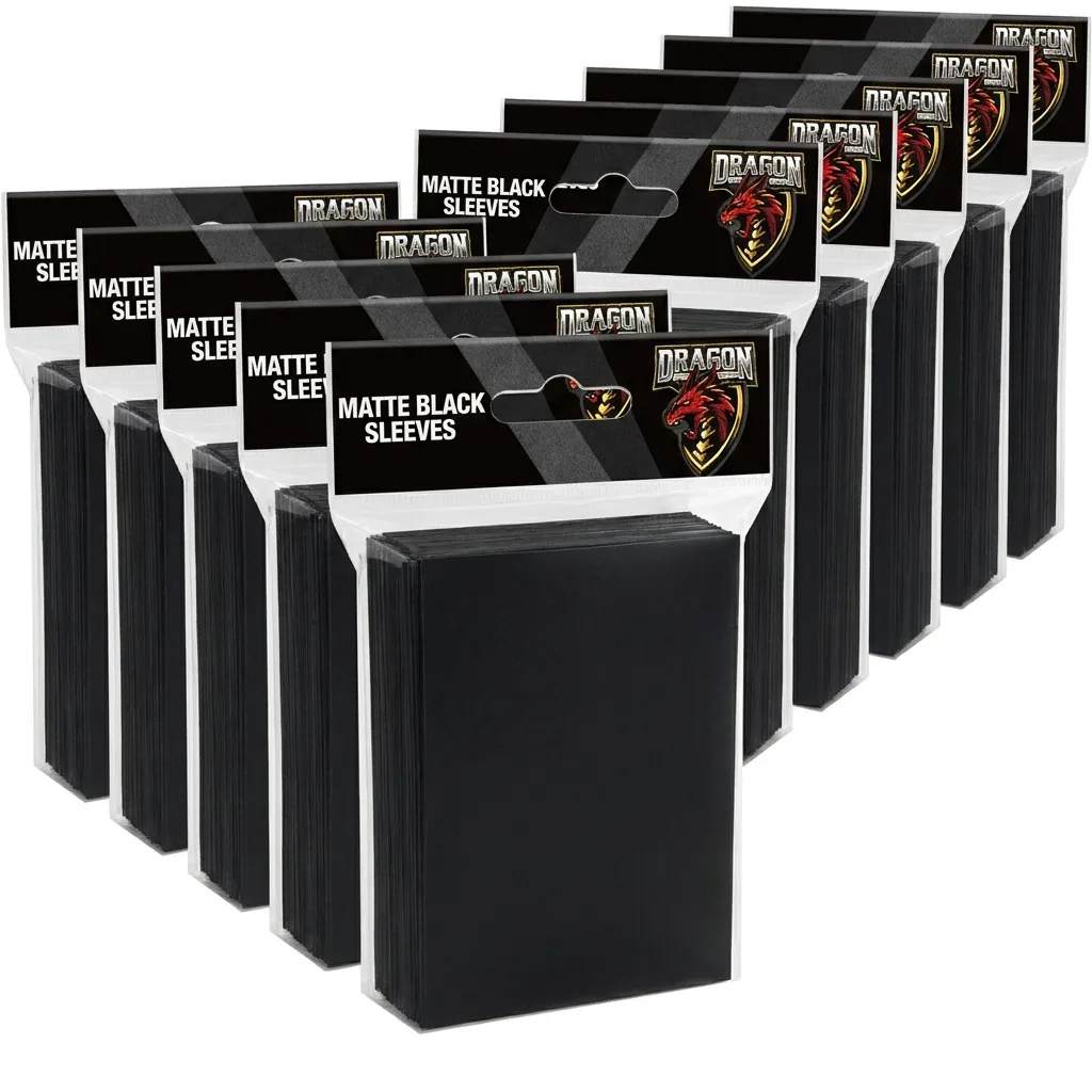 Dragon Shield Matte Black Sleeves