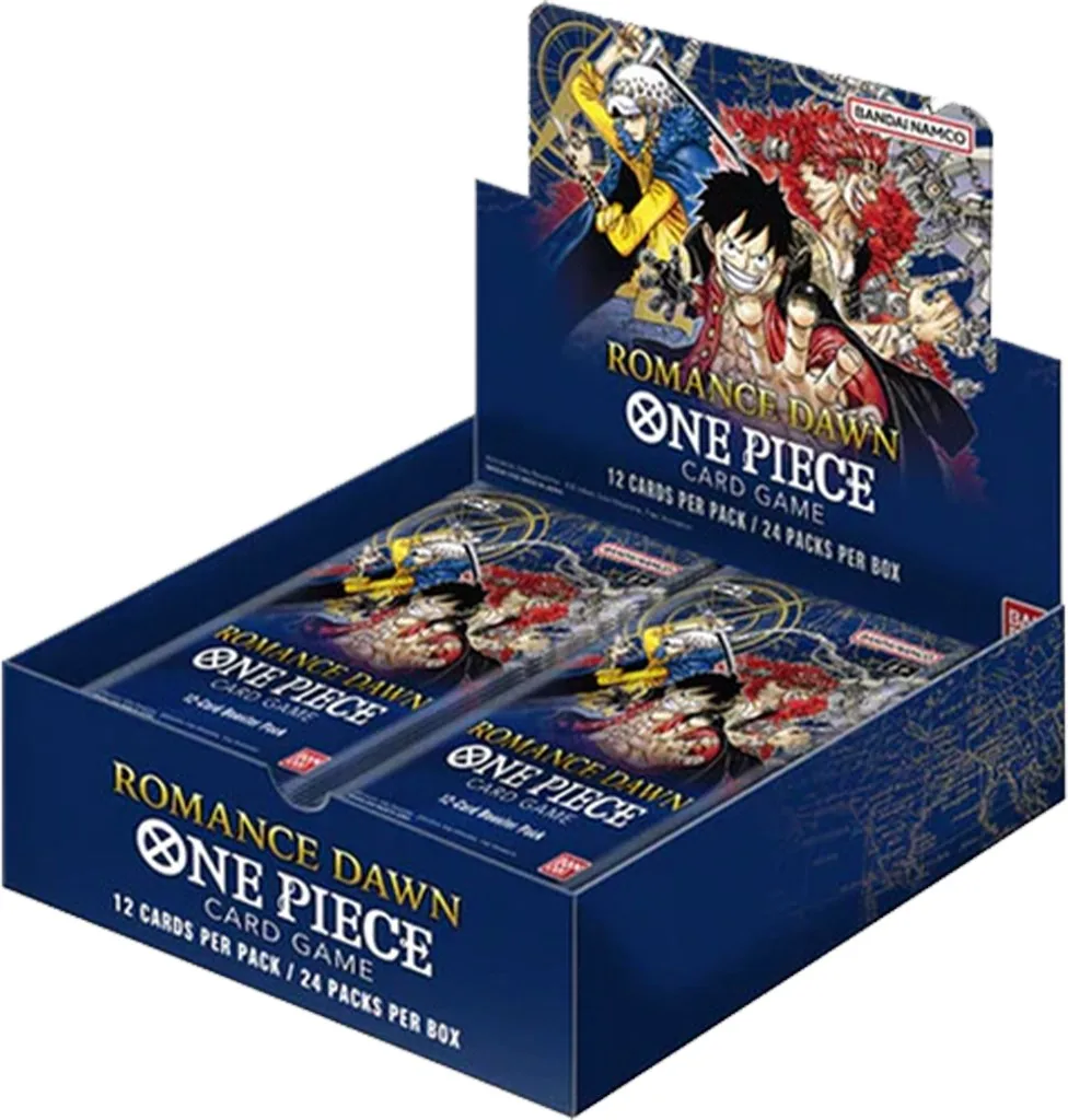 One Piece Card Game OP-01 Romance Dawn Booster Box Sealed English 1st Edition OPTCG