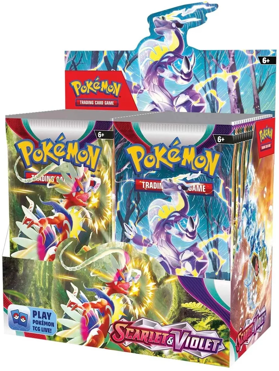 Pokemon TCG Scarlet Violet Base Set Booster Box 36 Packs Sealed SV1