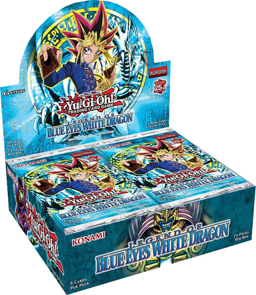 YuGiOh Legend of Blue Eyes White Dragon 25th Anniversary Booster Box Sealed