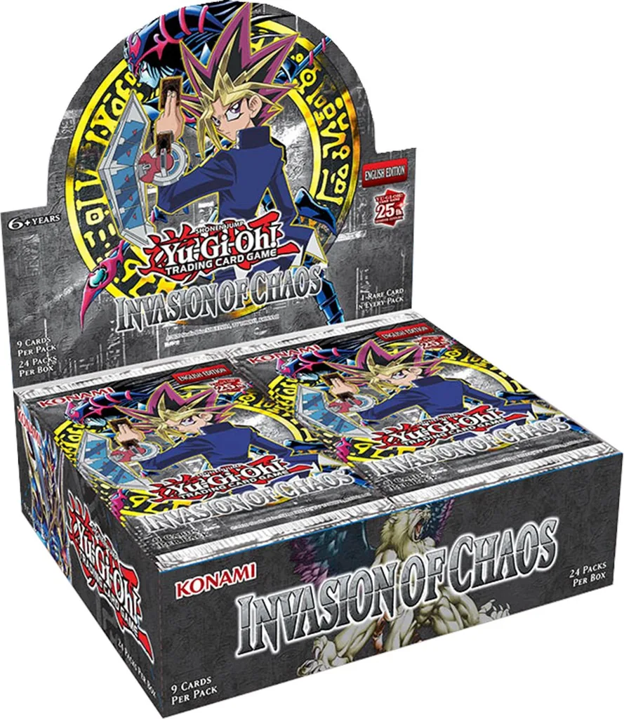 YuGiOh Invasion of Chaos 25th Anniversary Booster Box Sealed