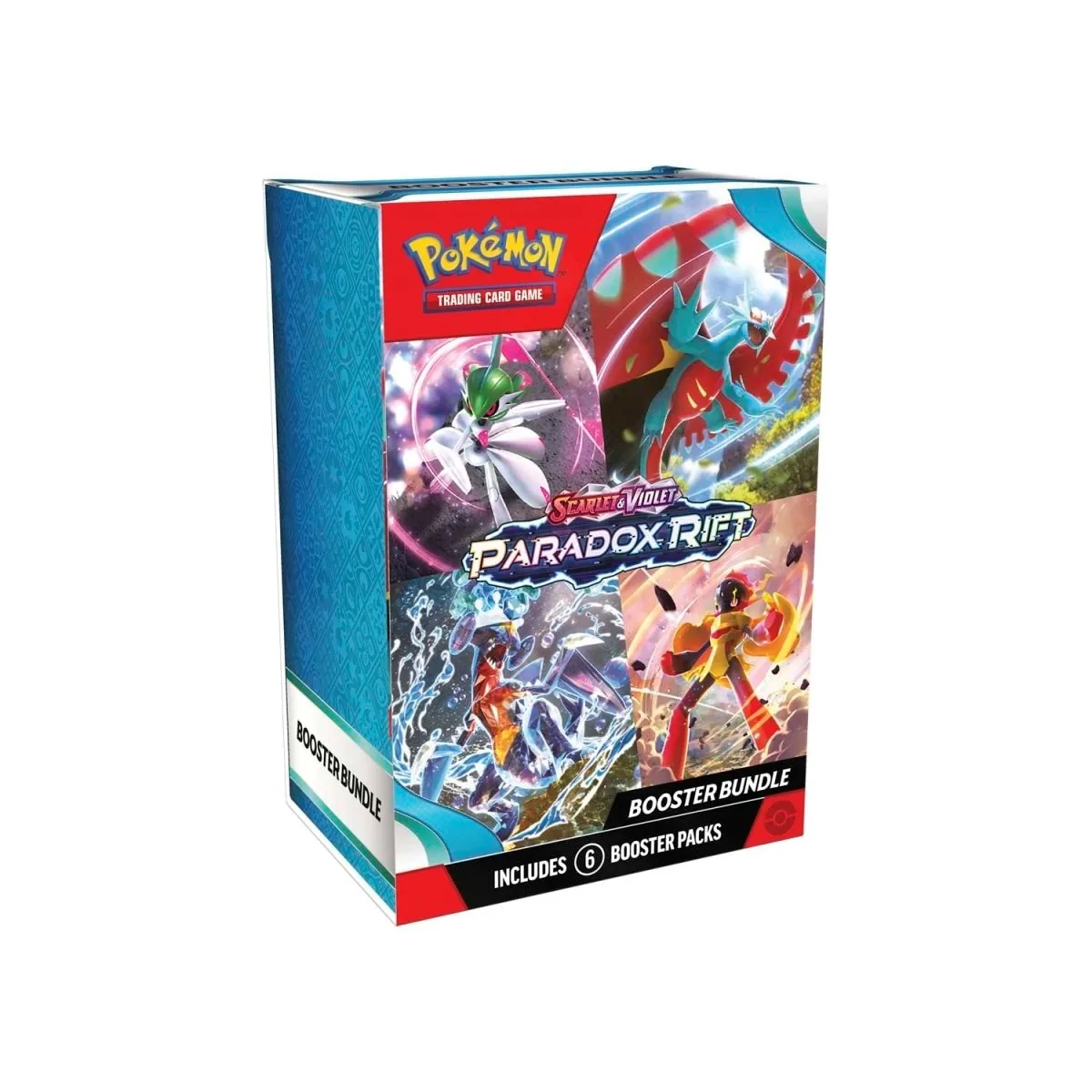 Pokemon TCG Paradox Rift Booster Bundle 6 Packs Sealed SV4