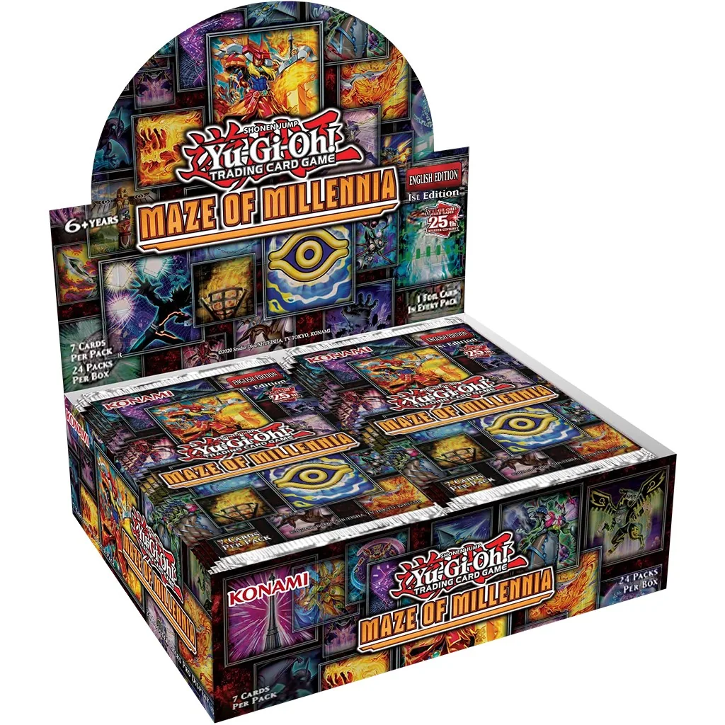 YuGiOh Maze of Millennia MZMI 1st Edition Booster Box Sealed