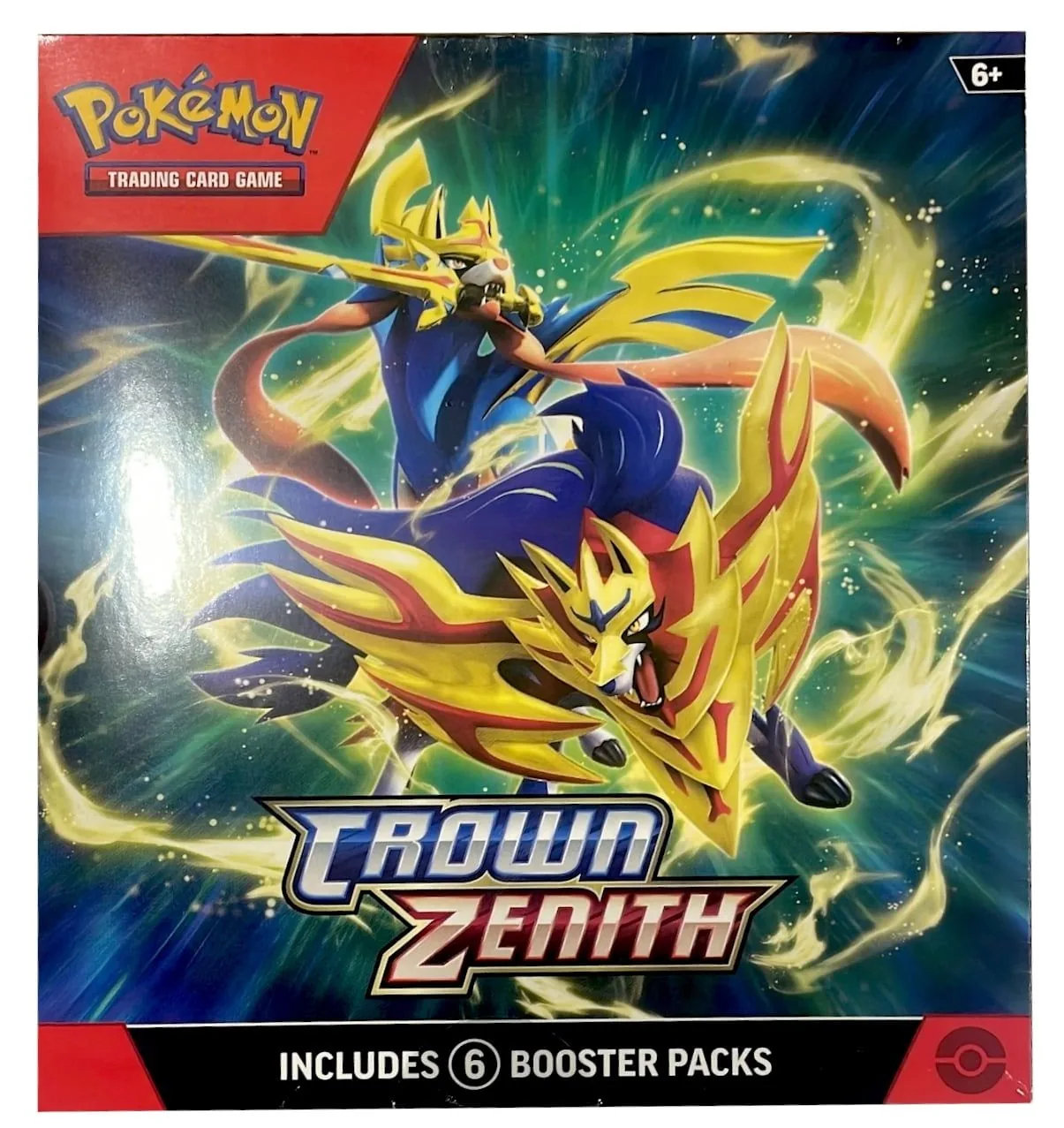 Pokemon TCG Crown Zenith Booster Bundle 6 Packs Sealed SWSH12.5