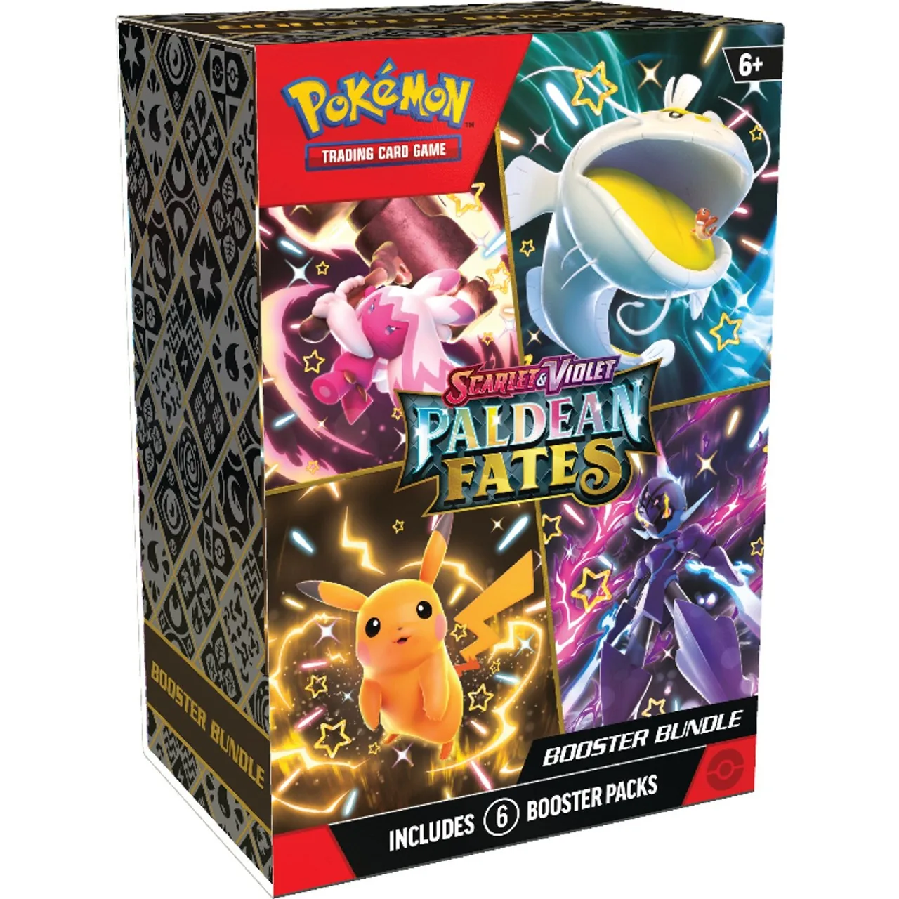 Pokemon TCG Paldean Fates Booster Bundle 6 Packs Sealed SV4.5