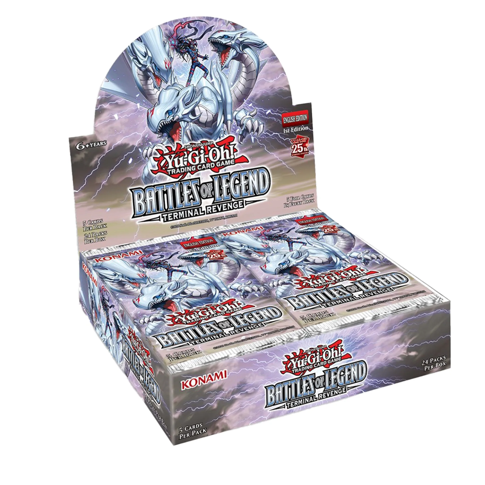 YuGiOh Battles of Legend Terminal Revenge 1st Edition Booster Box Sealed