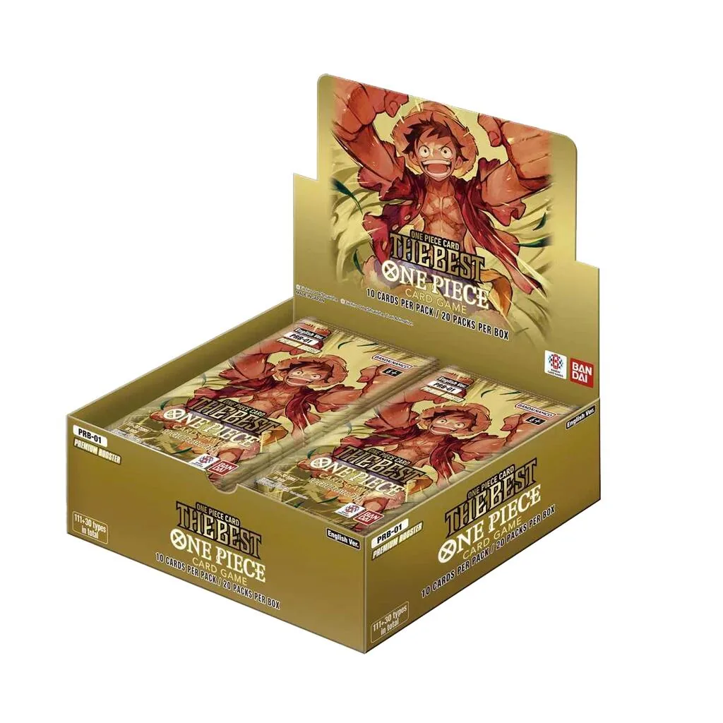 One Piece Card Game PRB-01 Premium Booster The Best Box Sealed English OPTCG