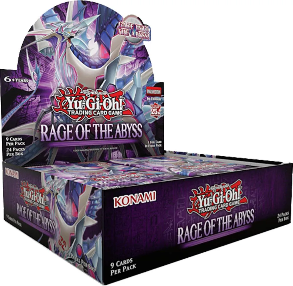 YuGiOh Rage of the Abyss 1st Edition Booster Box Sealed