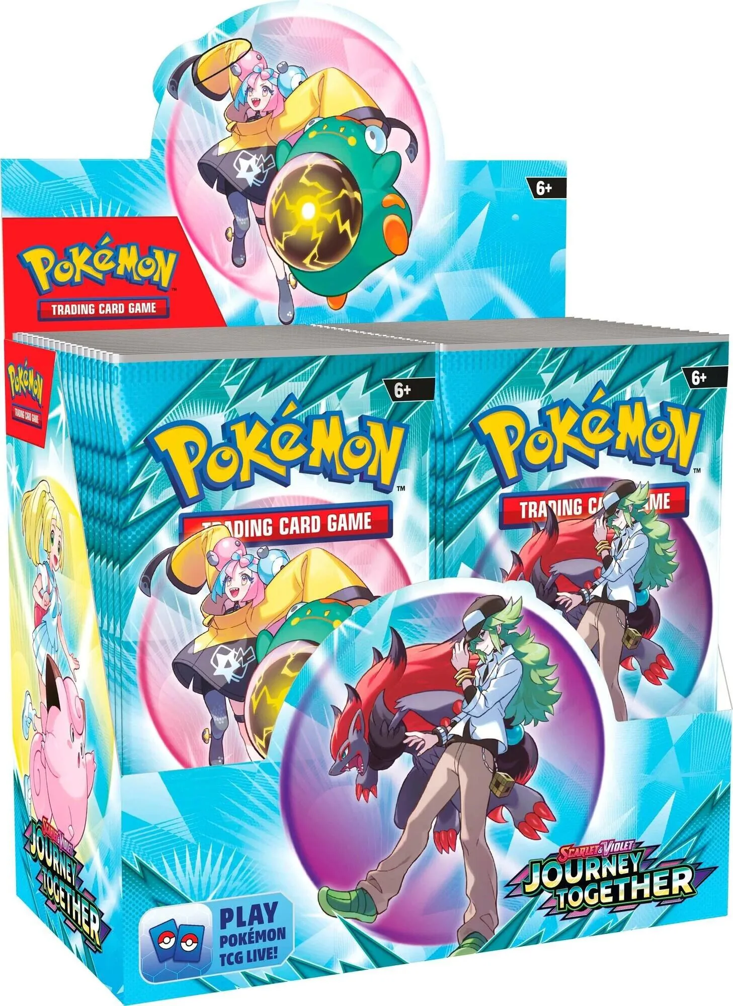 Pokemon TCG Journey Together SV09 Booster Box 36 Packs Sealed