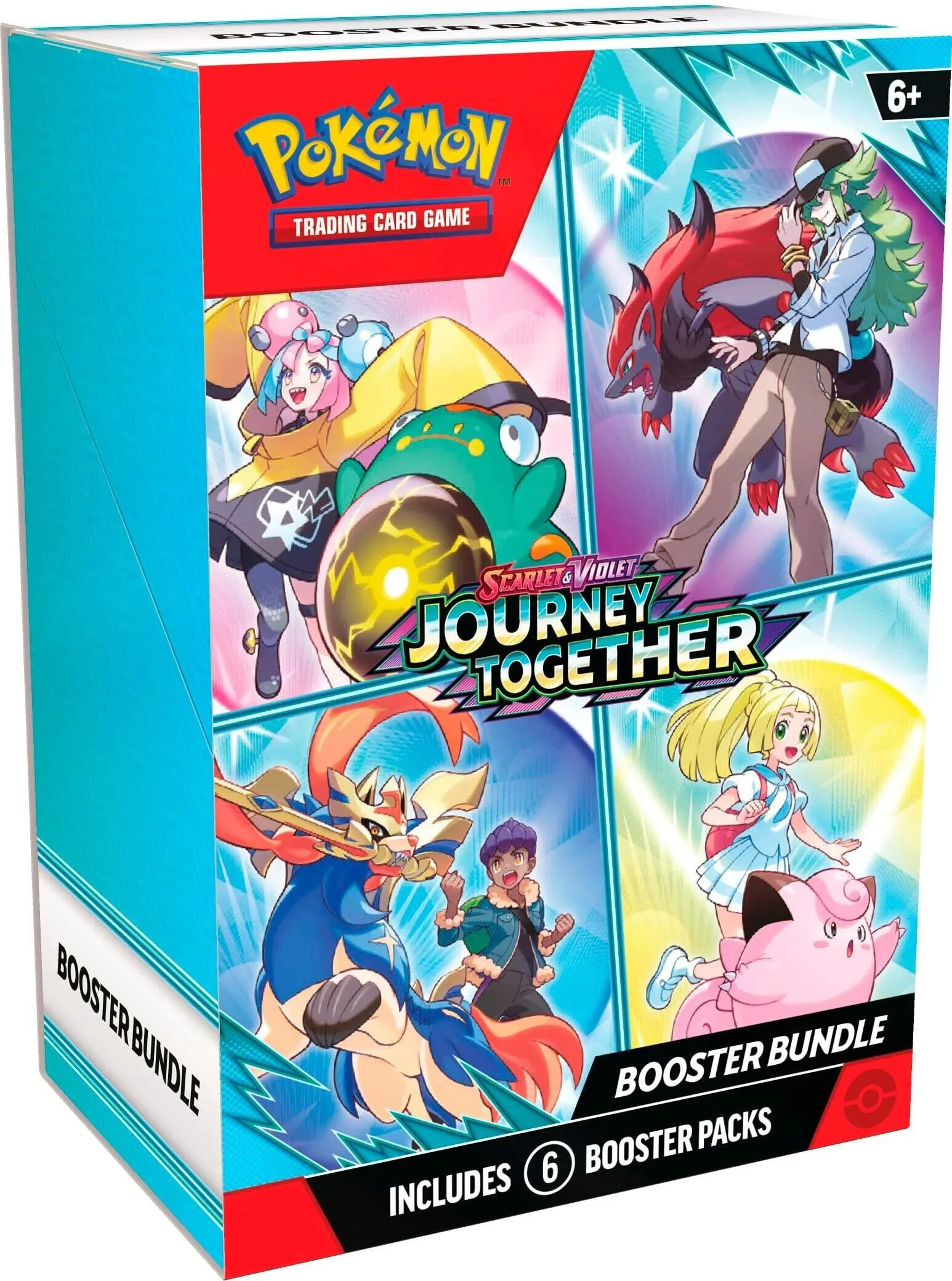 Pokemon TCG Journey Together Booster Bundle 6 Packs Sealed SV09