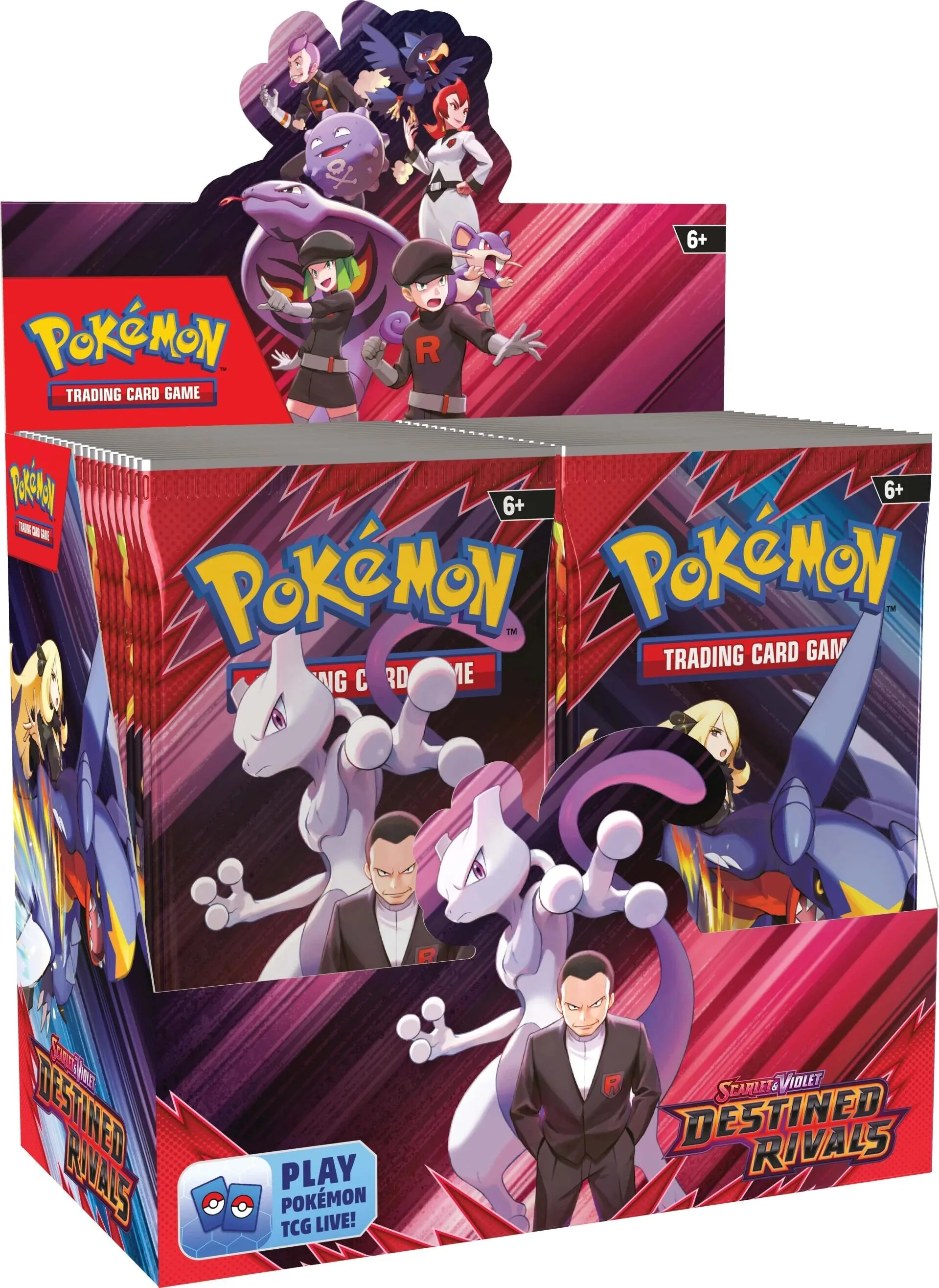 Pokemon TCG Destined Rivals Booster Box 36 Packs Sealed SV10