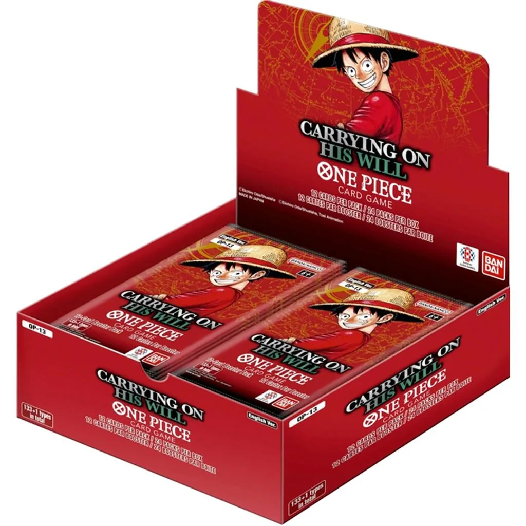 One Piece Card Game OP-13 Booster Box 24 Packs Sealed English OPTCG