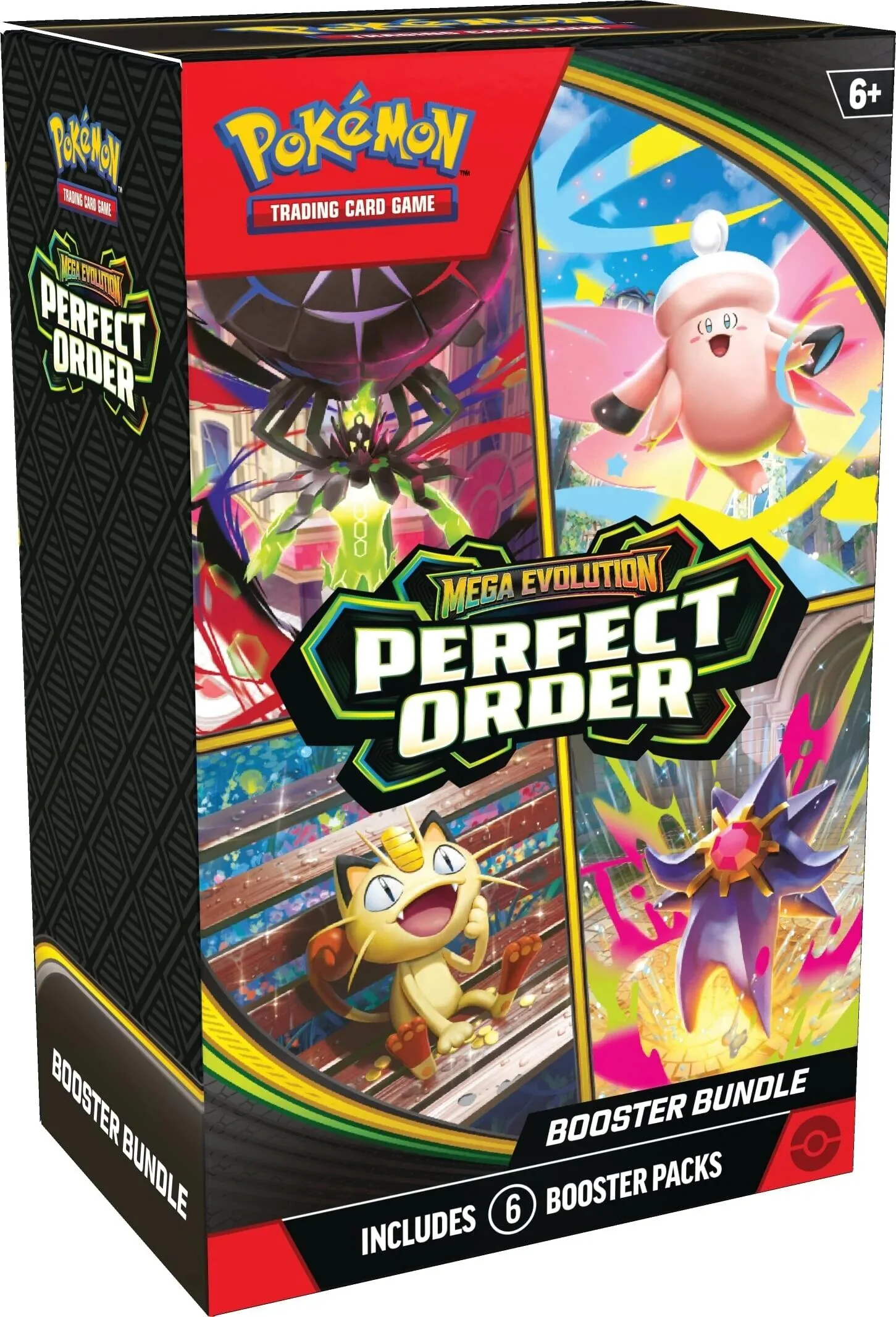 Pokemon TCG Perfect Order ME03 Booster Bundle 6 Packs Sealed