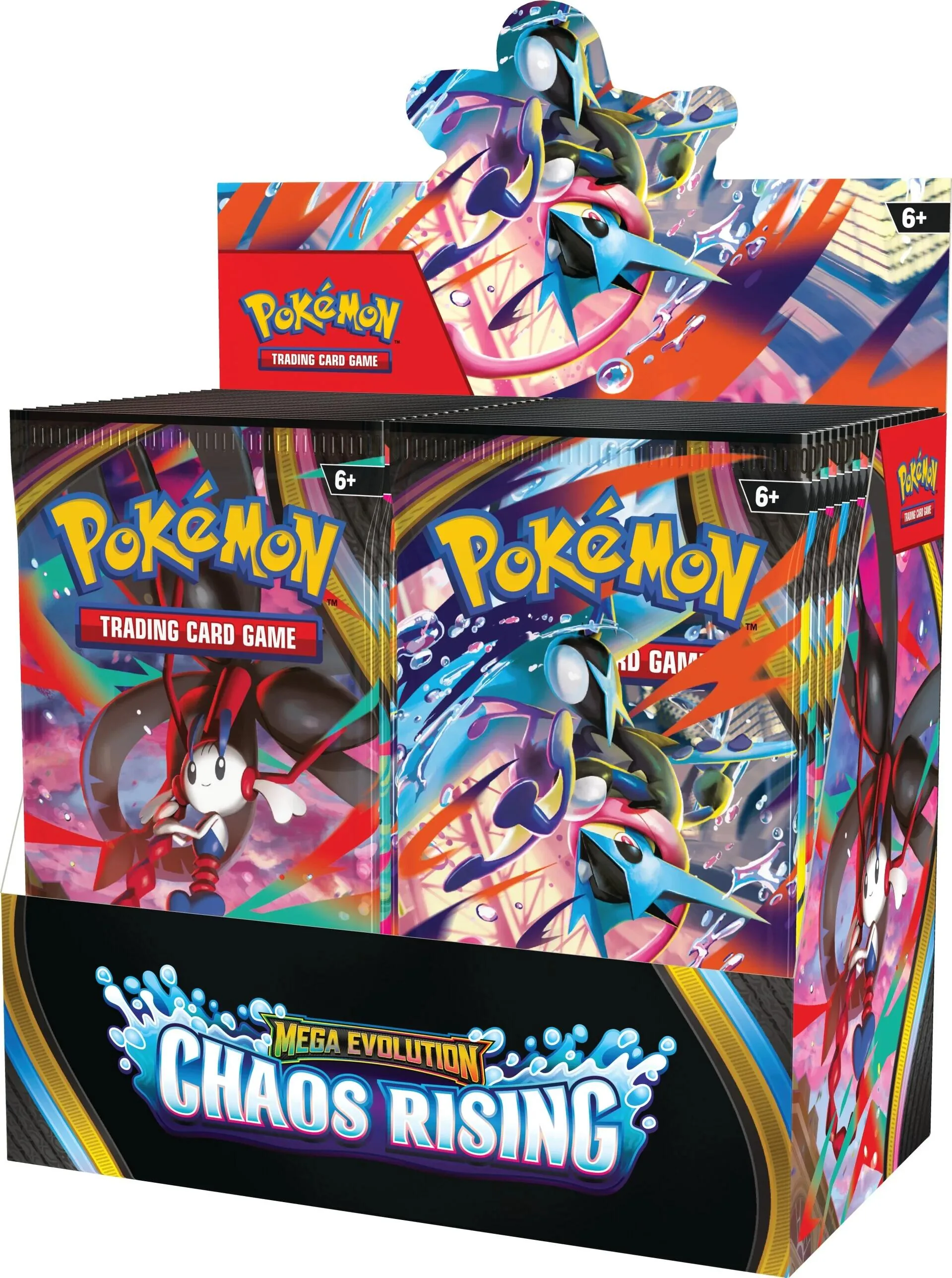 Pokemon TCG Chaos Rising ME04 Booster Box 36 Packs Sealed