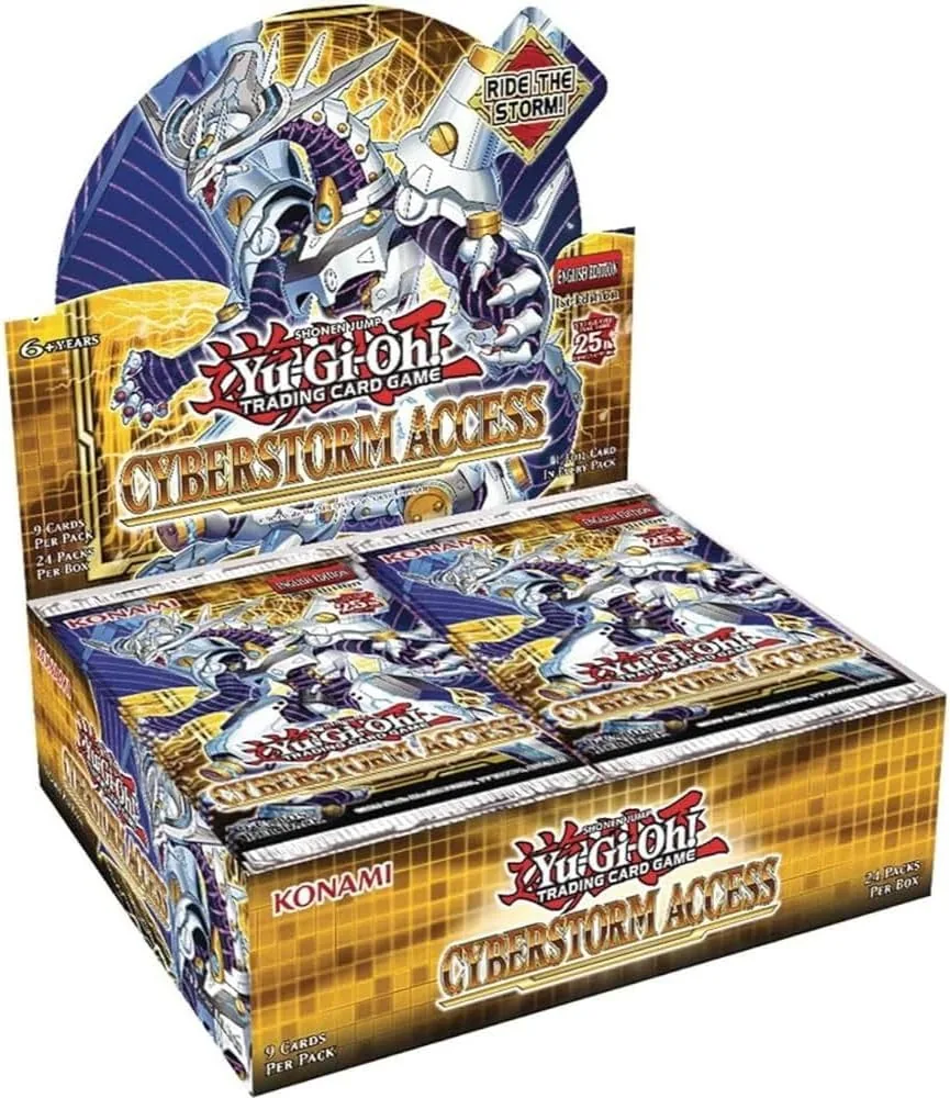 YuGiOh Cyberstorm Access CYAC 1st Edition Booster Box Sealed