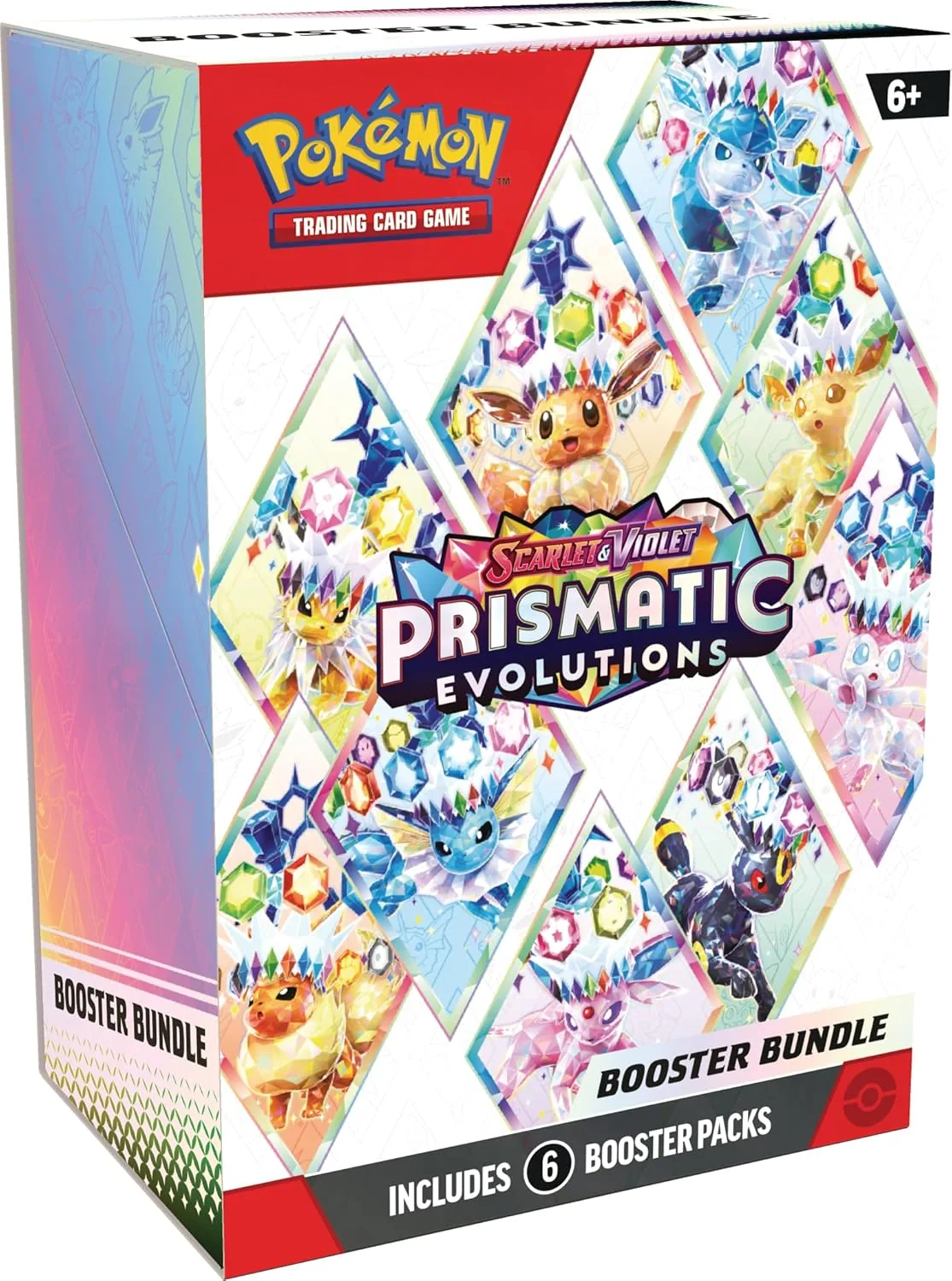 Pokemon TCG Prismatic Evolutions Booster Bundle 6 Packs Sealed