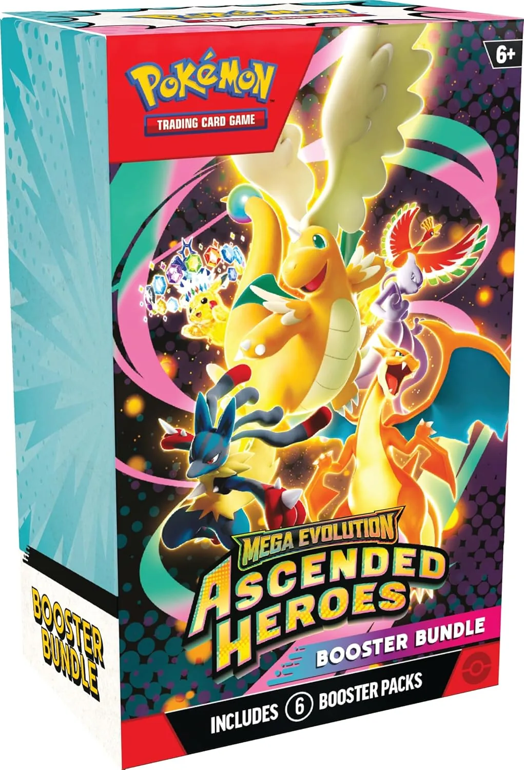 Pokemon TCG Ascended Heroes Booster Bundle 6 Packs Sealed
