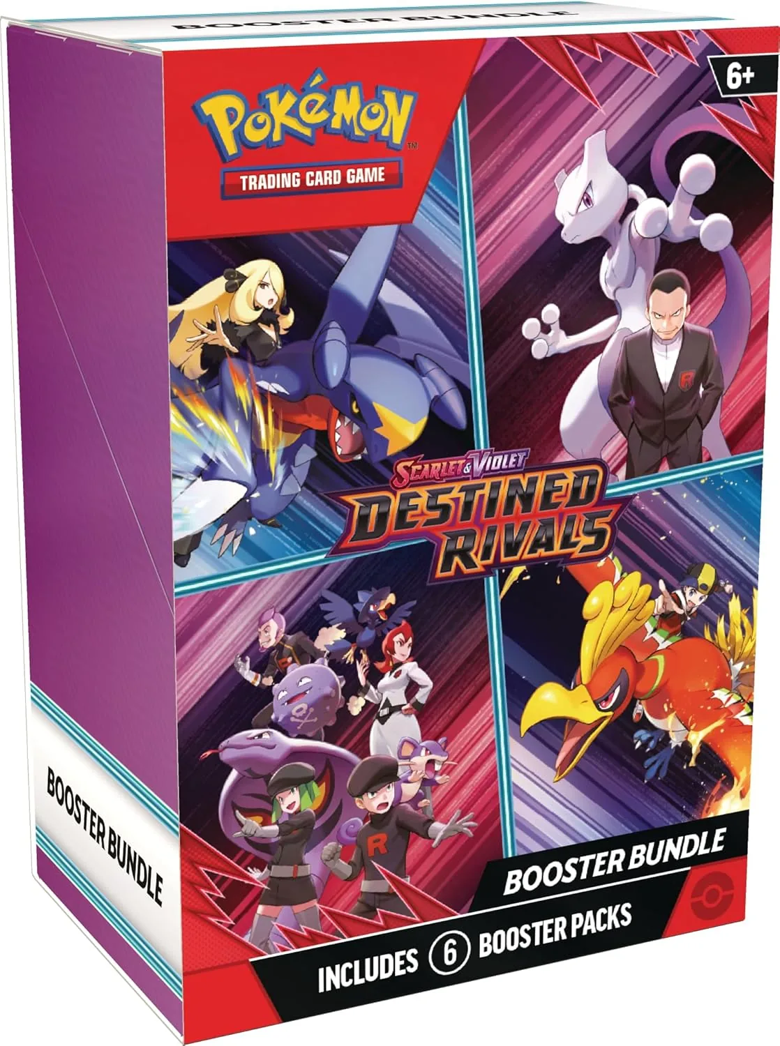 Pokemon TCG Destined Rivals Booster Bundle 6 Packs Sealed SV9